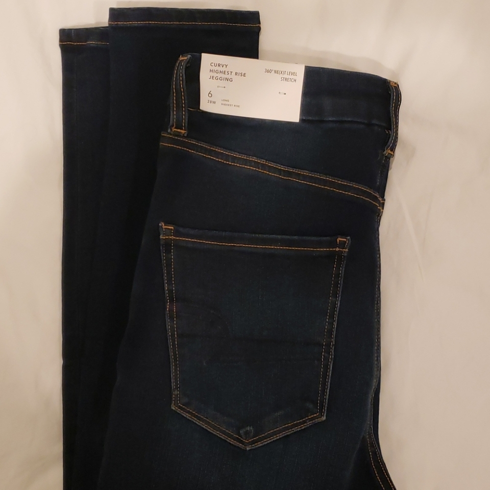 NWT A&E curvy highest rise jegging 6L